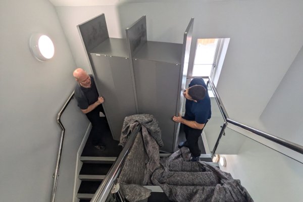 office removals in progress